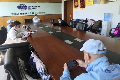 中遠(yuǎn)關(guān)西金山工廠按下復(fù)工“重啟鍵” 計(jì)算機(jī)及辦公設(shè)備維修業(yè)務(wù)全面恢復(fù)